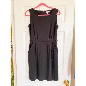 Lilly Pulitzer Black Shift Dress with Pockets Sz S